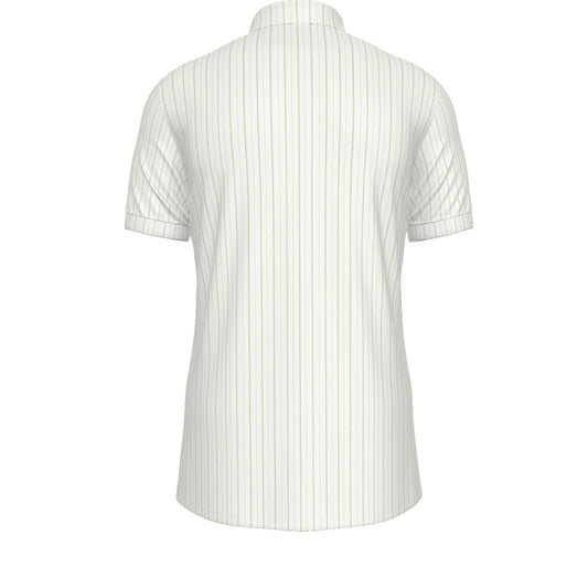 Camilla Stripe Men's Stretch Collar Polo Shirt