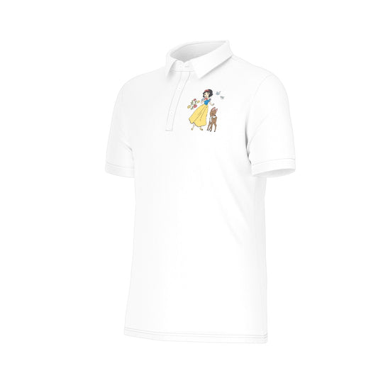 The Fairest Princess Men's Stretch Collar Polo Shirt