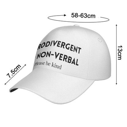 Neurodivergent & Nonverbal Cap