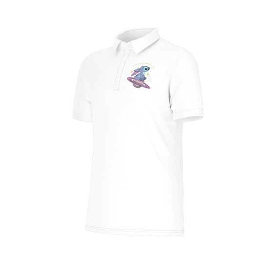 Alien Men's Stretch Collar Polo Shirt