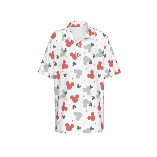 Red & Gray MM Boys Polo Collar Jersey |210GSM