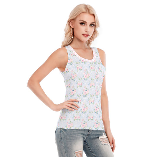 Rose Women's Skinny Sport Tank Top