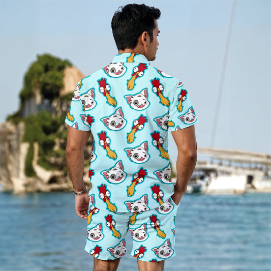 Hey Hey… Men's Summer Shirt Set