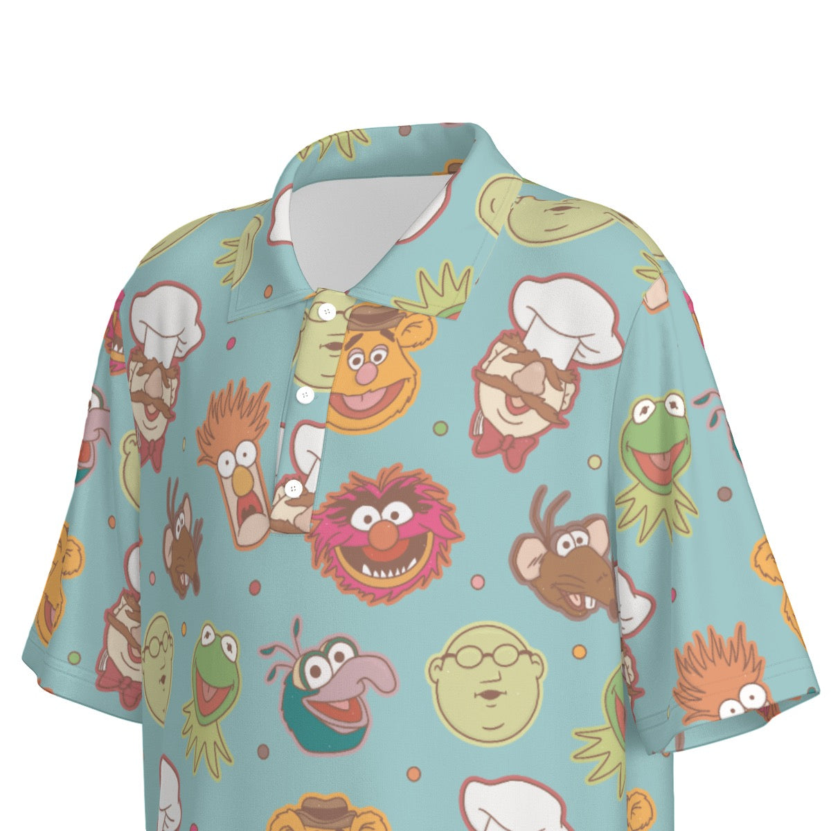 Puppet Faces Boys’ Polo Collar Jersey