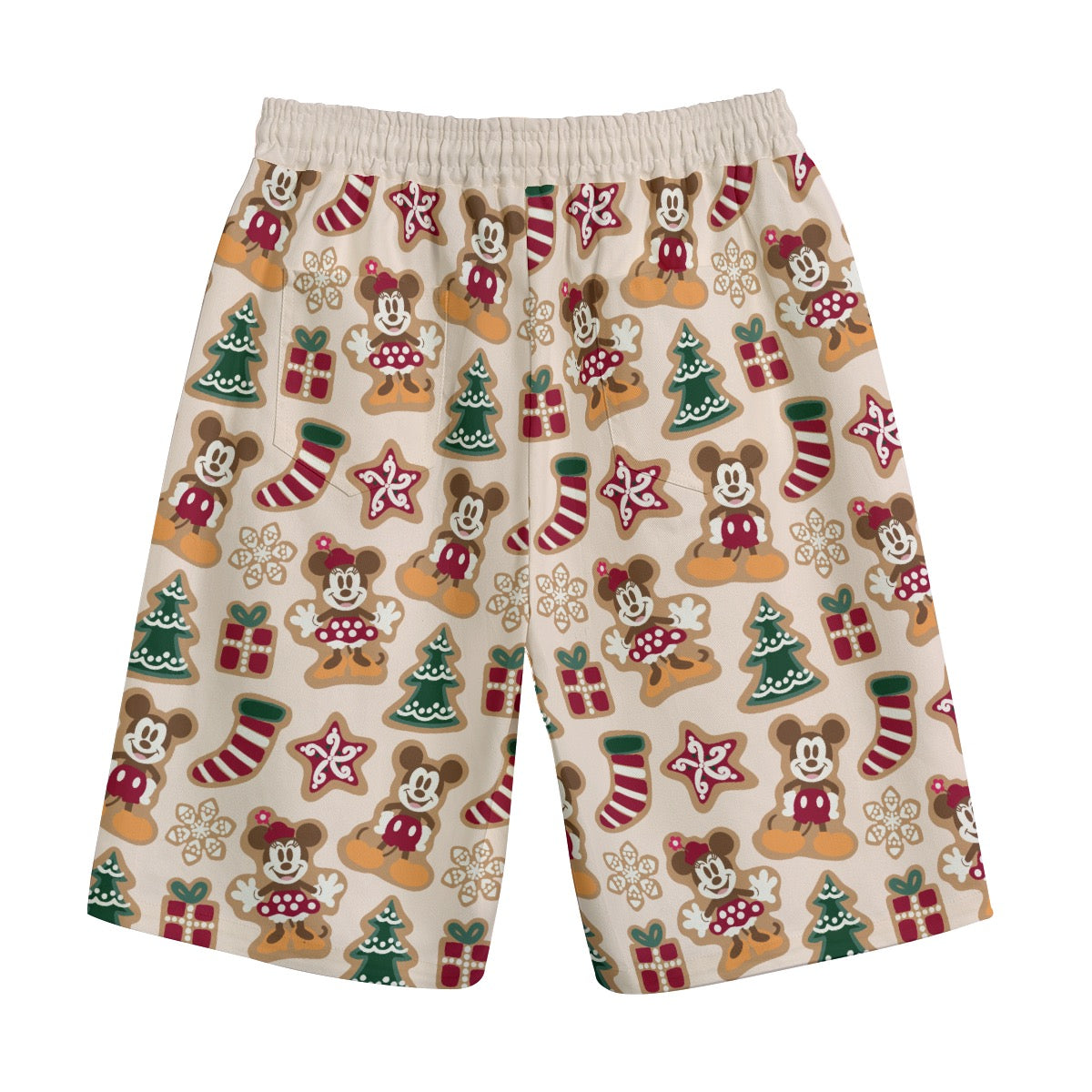 Christmas Cookies Mens Straight Casual Short