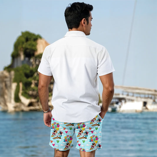Dapper MM Men's Summer Shirt Set