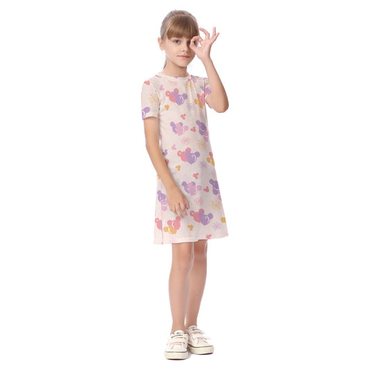 Balloon MM Kid's Short Sleeve Dress