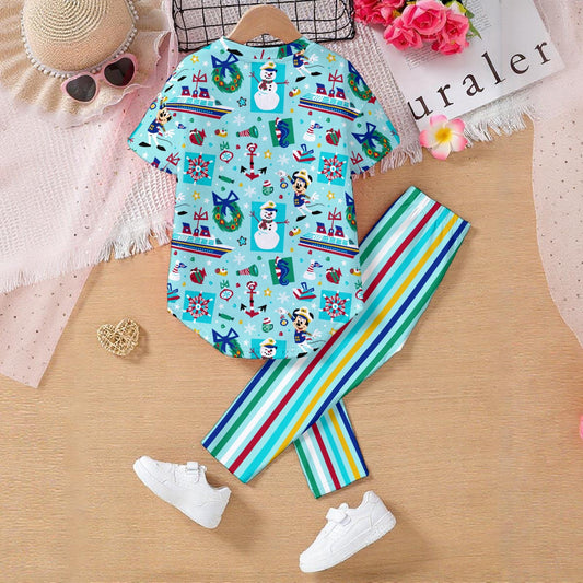 Merry Jolly Cruise Kids' Casual Top and Pants Set
