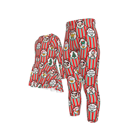 Classic Christmas Frames Kid's Casual Suit