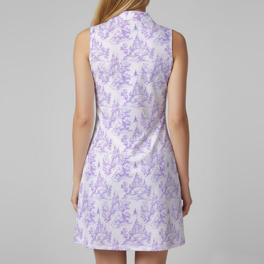 Castle Toile with Princess Women’s Sports Dress Set