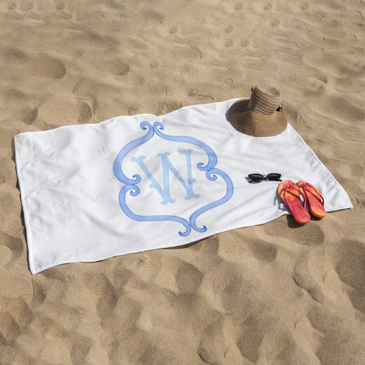 W Monogram Towel