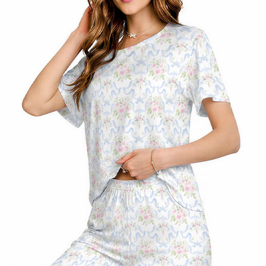 Grandmillenial Ribbon Women’s Loungewear Set
