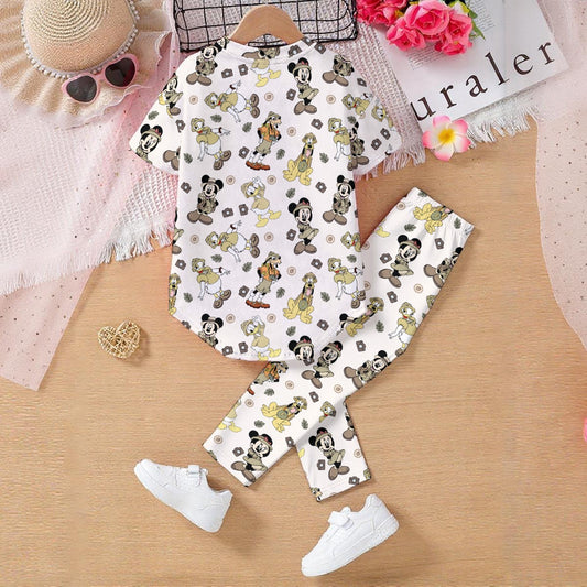 Safari Kids' Casual Top and Pants Set