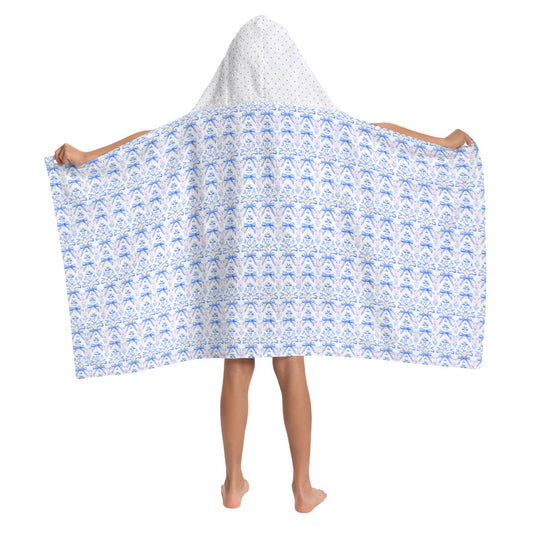 Charlotte Kids Hooded Towel Poncho