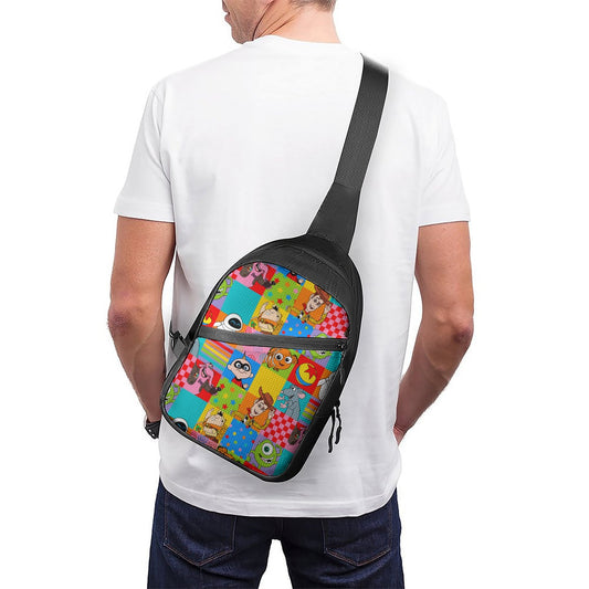 Movie Friends Folding Chest Bag