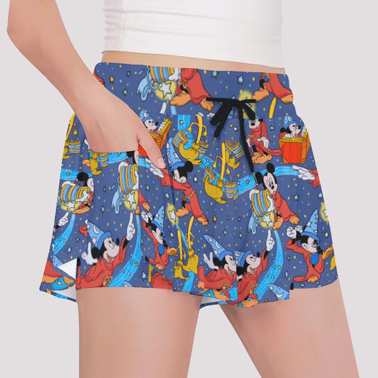 Sorcerer in Action Girls' Sports Culottes