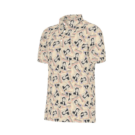 Flynn Men's Stretch Collar Polo Shirt