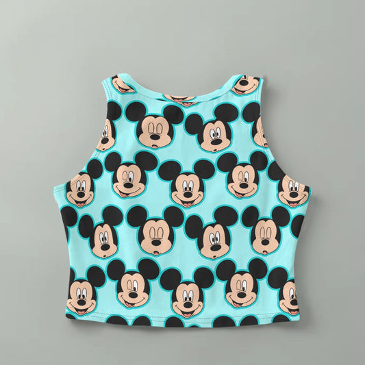 Aqua MM  High-Stretch Short Women's Tank Top