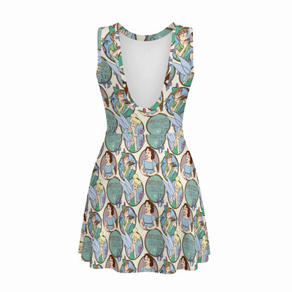 Never Grow Up Girls Sports Romper