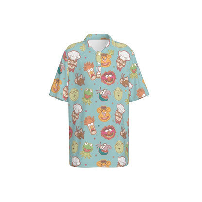Puppet Faces Boys’ Polo Collar Jersey