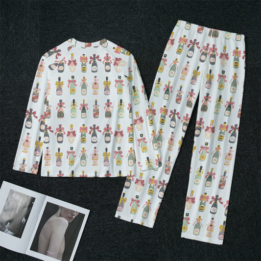Champange Women's Raglan Sleeve Pajamas