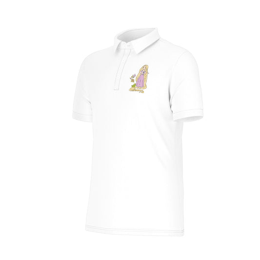 The Tower Princess Men's Stretch Collar Polo Shirt