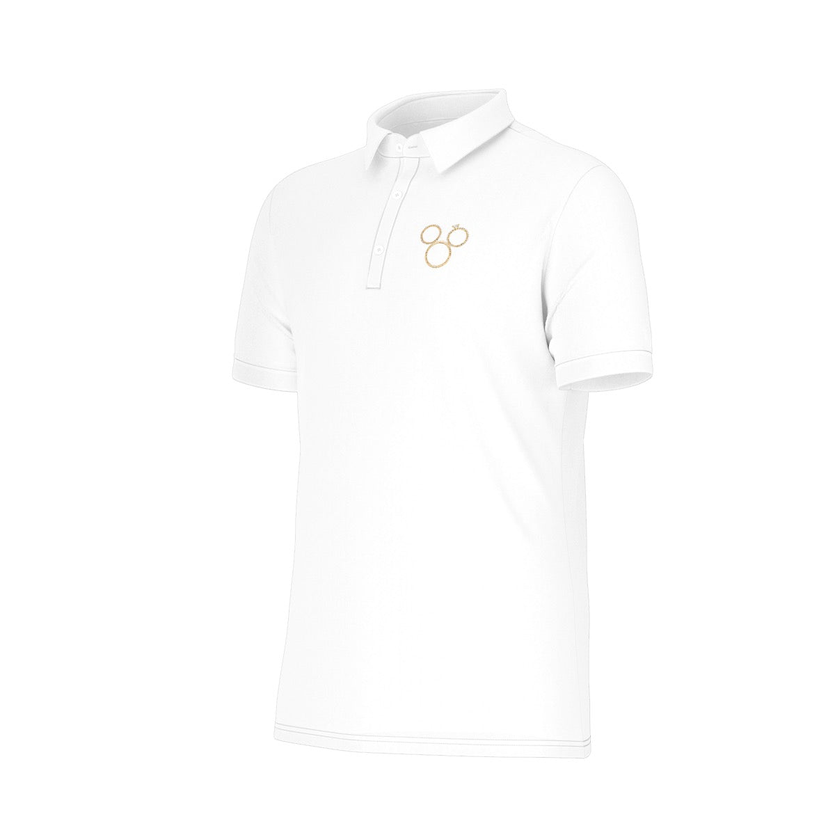 MM Wedding Men's Stretch Collar Polo Shirt
