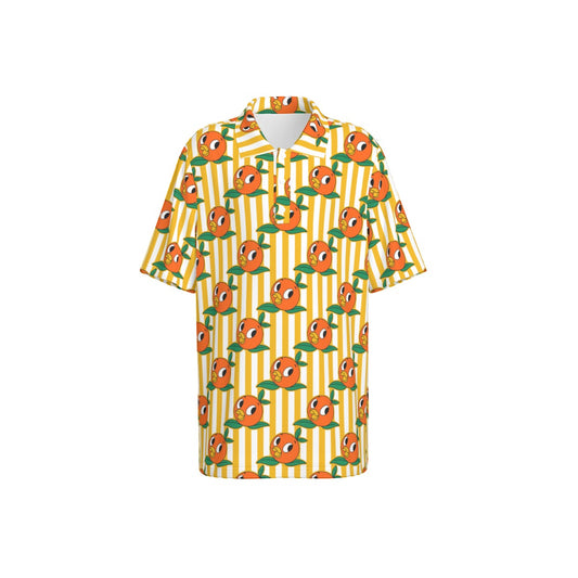 Striped Birdie Polo Collar Jersey