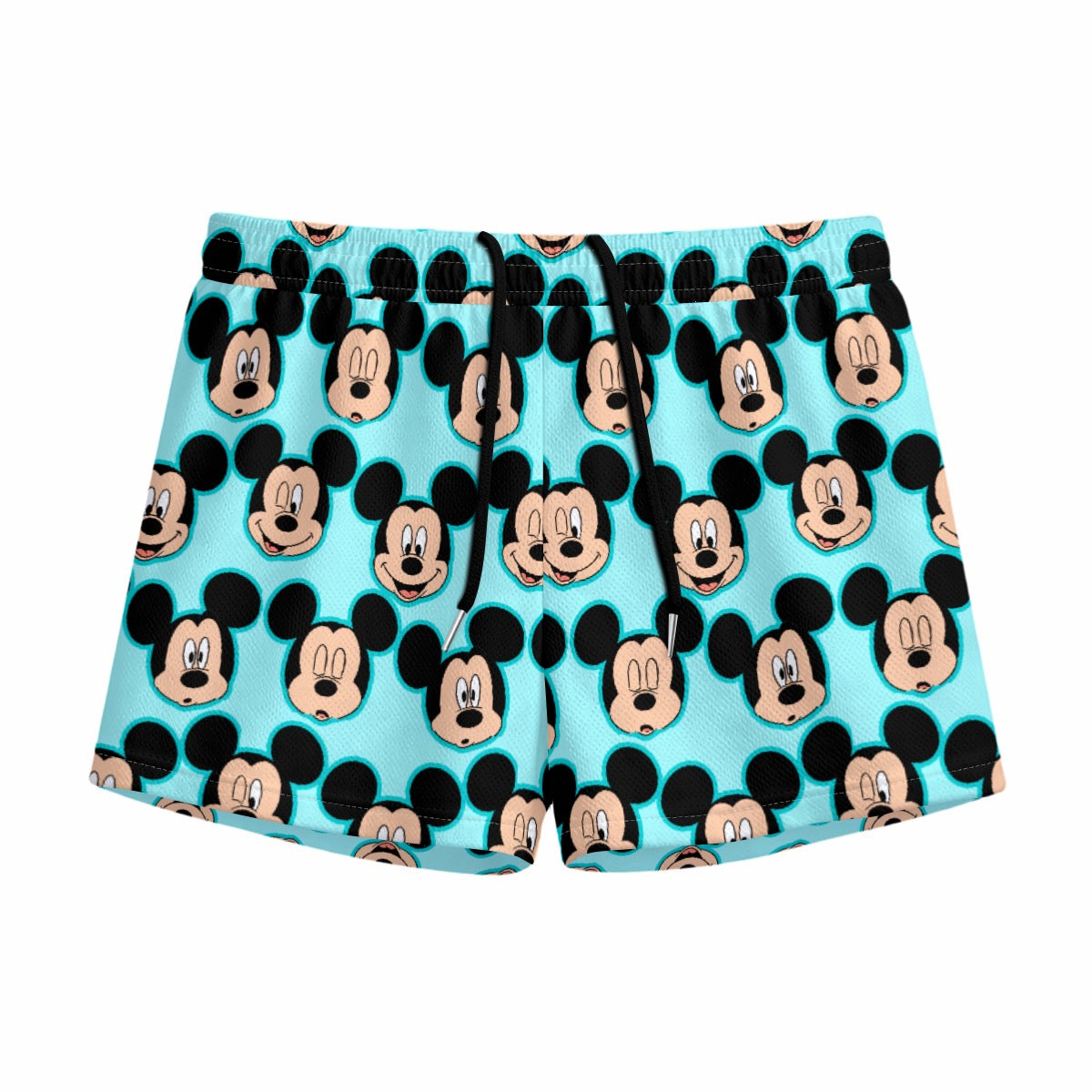 Aqua MM Youth Shorts with Inner Drawstring - mesh