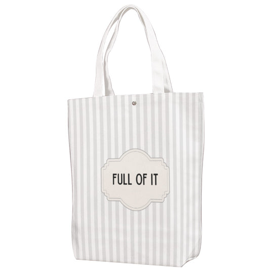 Full of it Canvas Bag With Shoulder Strap