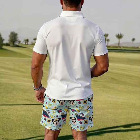 Ahoy Men's Polo Sportswear Set
