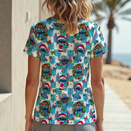 Stitchmas Women‘s V-neck T-Shirt