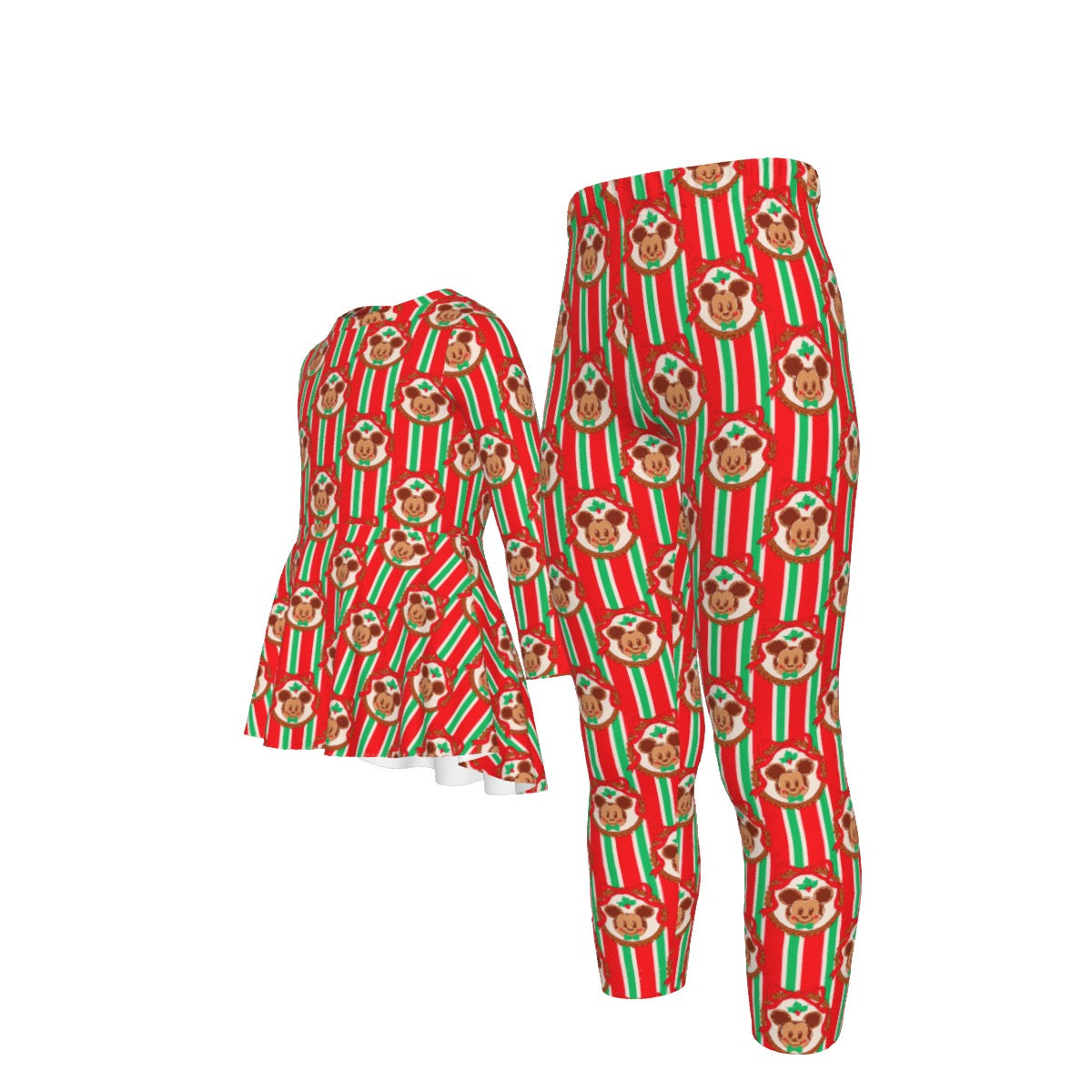 Christmas Cookie MM Stripe Kid's Casual Suit