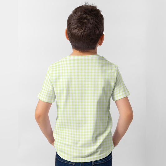 Coco Gingham Kid's T-Shirt
