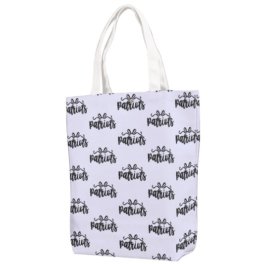 Patriots Canvas Bag With Shoulder Strap