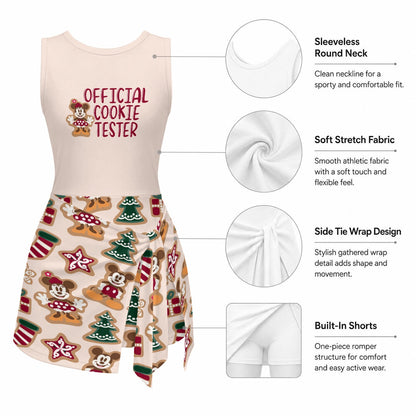 Official Cookie Tester [Minnie] Girls Sports Romper