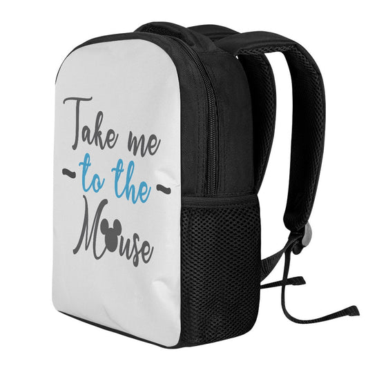 Blue Take Me to the Mouse Backpack