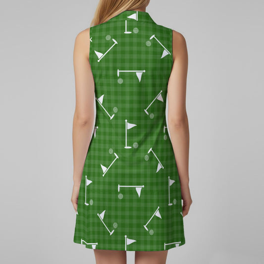 Golf Flag Women’s Sports Dress Set