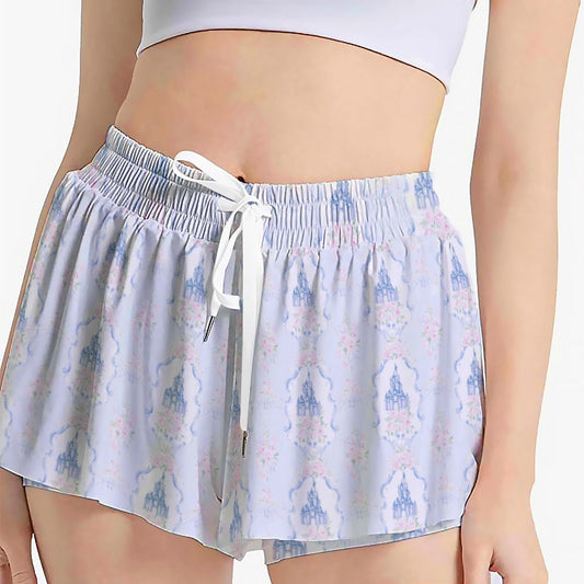 Grandmillenial Castle Women's Sport Skorts With Pocket