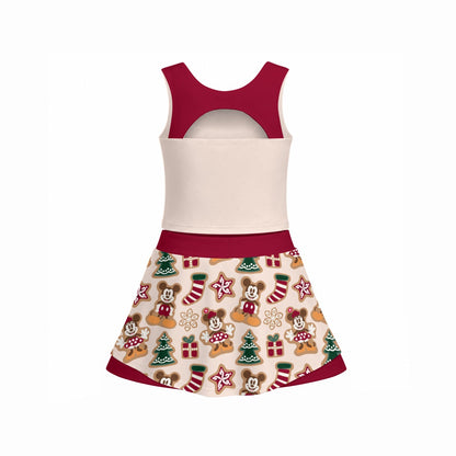 Official Cookie Tester [Minnie] Women's Sports Tank & Skort Set
