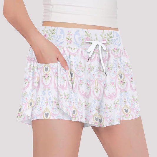 Grandmillenial Garland Girls' Sports Culottes