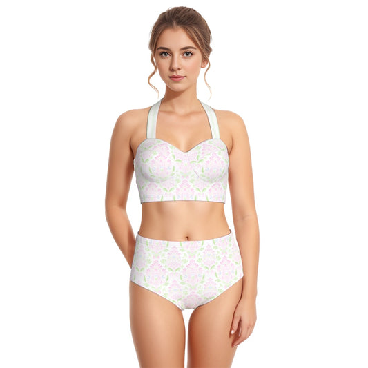 Brighton Women's Swimsuit Set With Halter
