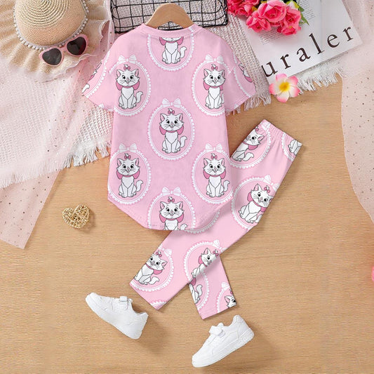 Marie Frame Kids' Casual Top and Pants Set