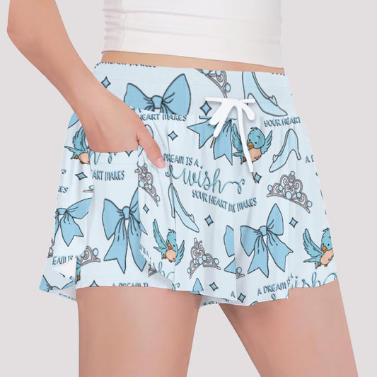 A Dream… [blue] Girls' Sports Culottes