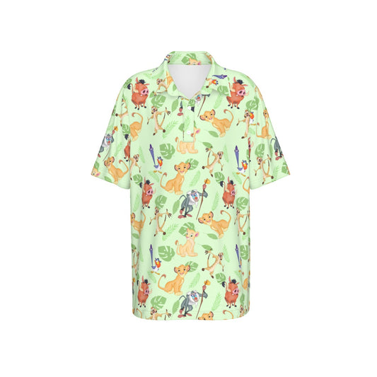 King of the Savannah Boys Polo Collar Jersey |210GSM