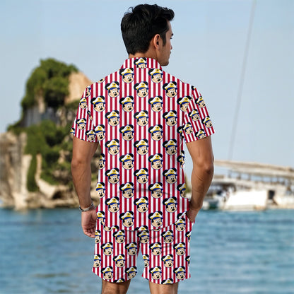 Sailor MM Men's Summer Shirt Set