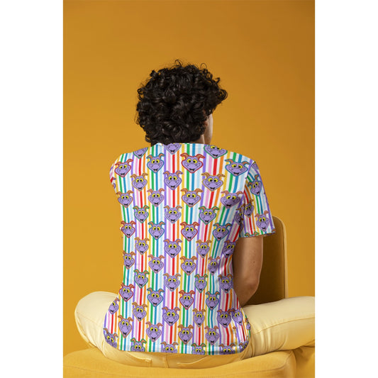 Striped Figgy Men's Crew Neck T-Shirt