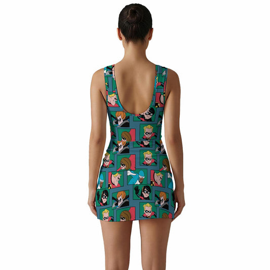 They’re Incredible! Women's Sleeveless Bodysuit Dress