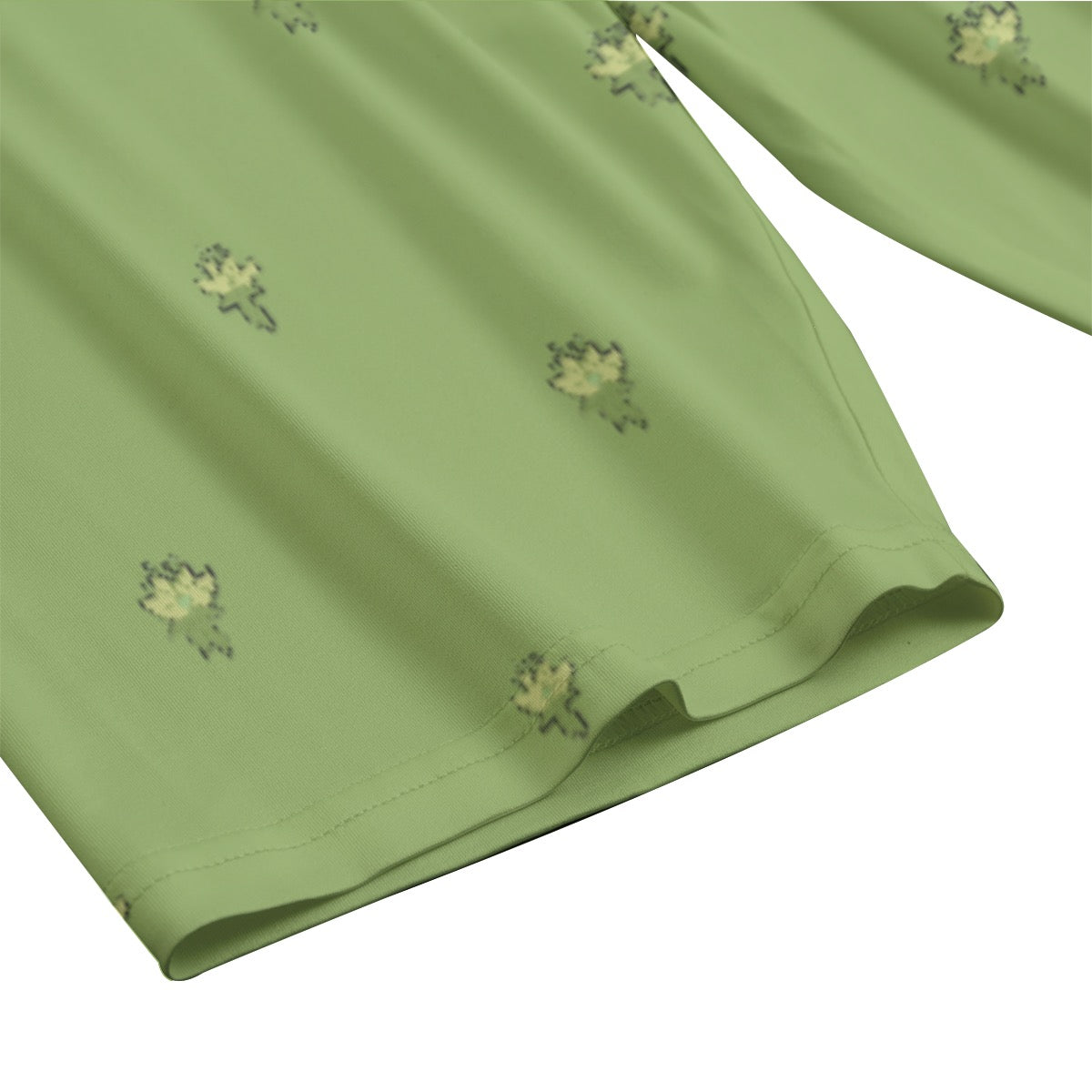 Tia [aqua] & Lotus Flowers Women's T-shirt Set With Short Sleeve