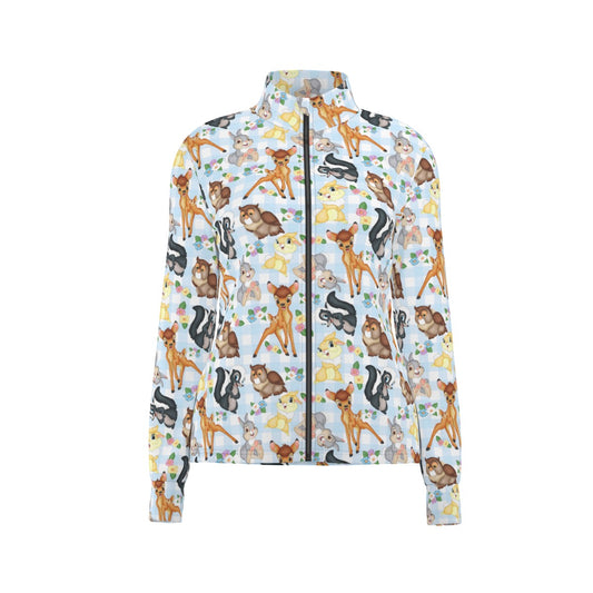 Forest Friends Women's Long Sleeve Thumbhole Jacket